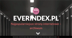 Desktop Screenshot of everindex.pl